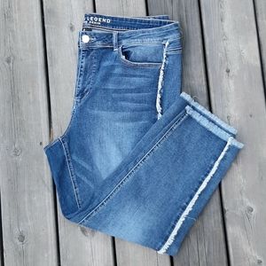 Love & Legend Raw Hem Demin